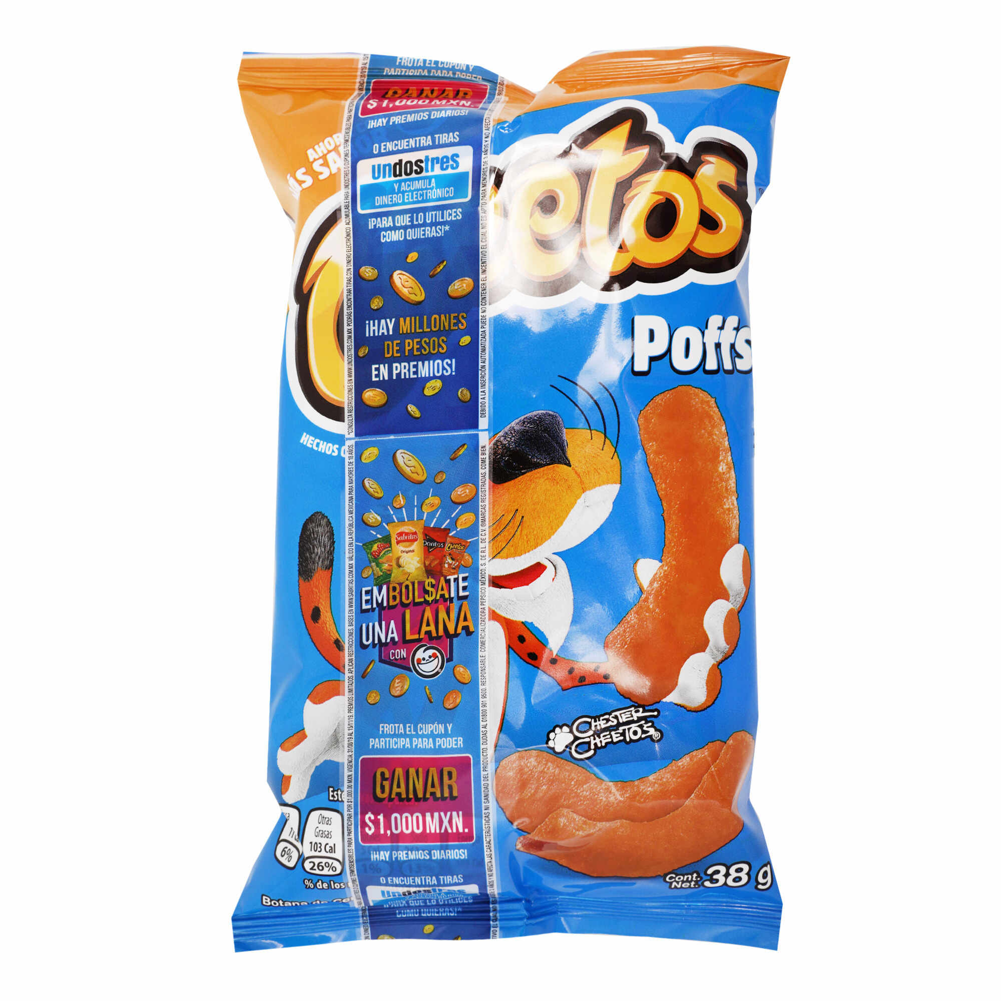 Botana Sabritas Cheetos Poffs Chico 38 Gr - 7 Eleven | Grupo Iconn