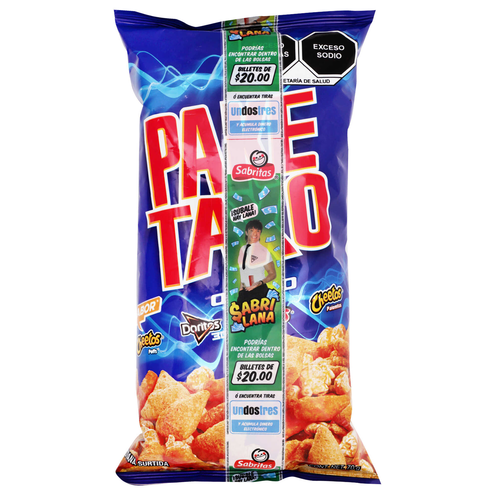 Botana Sabritas Paketaxo Quexo 70 Gr - 7 Eleven | Grupo Iconn