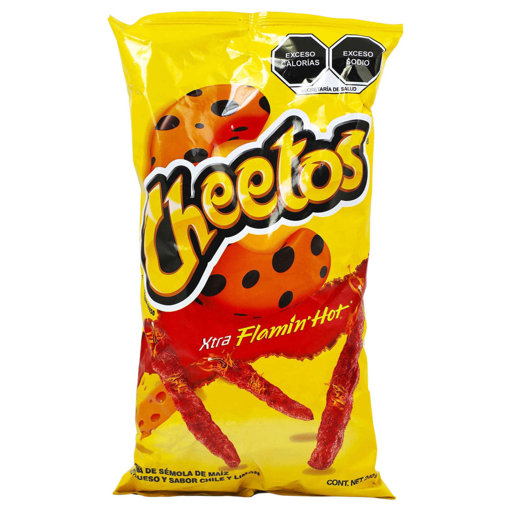 Botana Sabritas Cheetos Xtra Flamin Hot Clasica 240 Gr - 7 Eleven ...