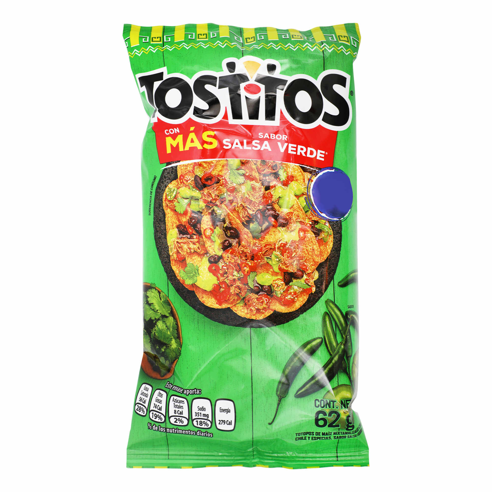 Botana Sabritas Tostitos Salsa Verde 65 Gr - 7 Eleven | Grupo Iconn