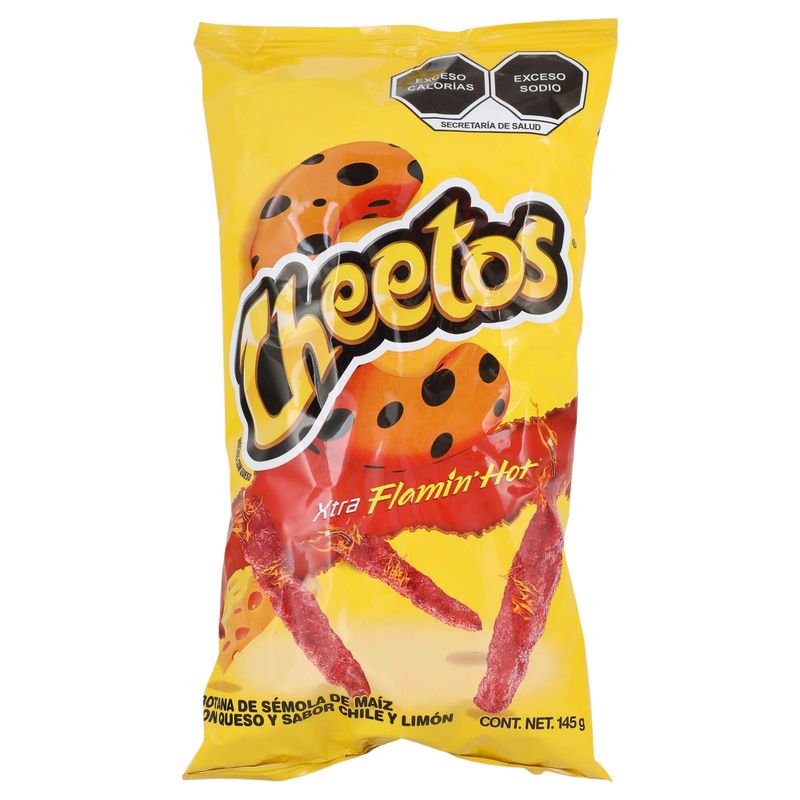 Botana Sabritas Cheetos Flamin Hot 145 Gr - 7 Eleven | Grupo Iconn