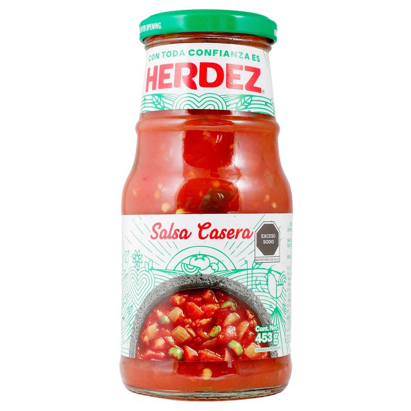 Herdez Salsa Casera 453Ml 7 Eleven Grupo Iconn