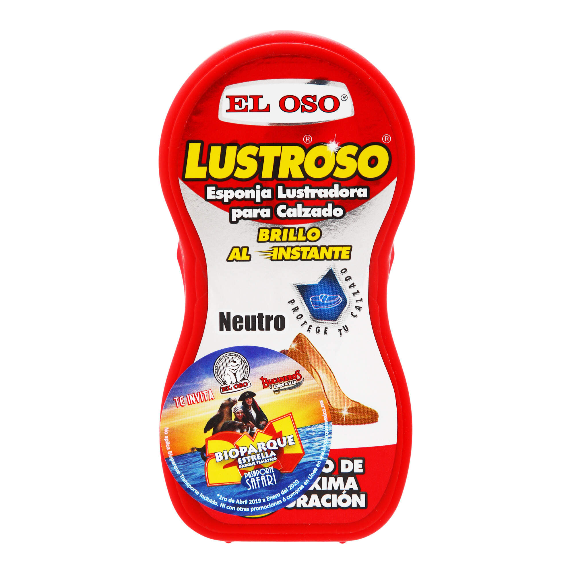 Crema Para Zapatos De Piel El Oso Grasa Dos En Uno Color Cafu00e9