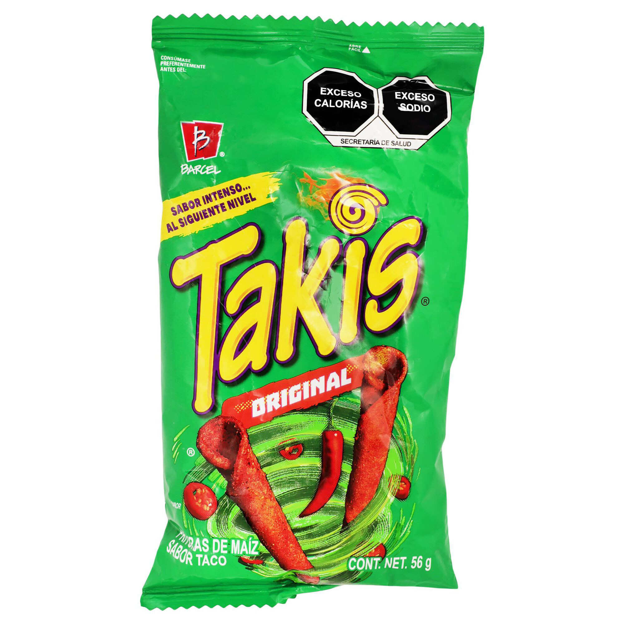 Botana Barcel Takis Fajita 56 Gr 7 Eleven Grupo Iconn