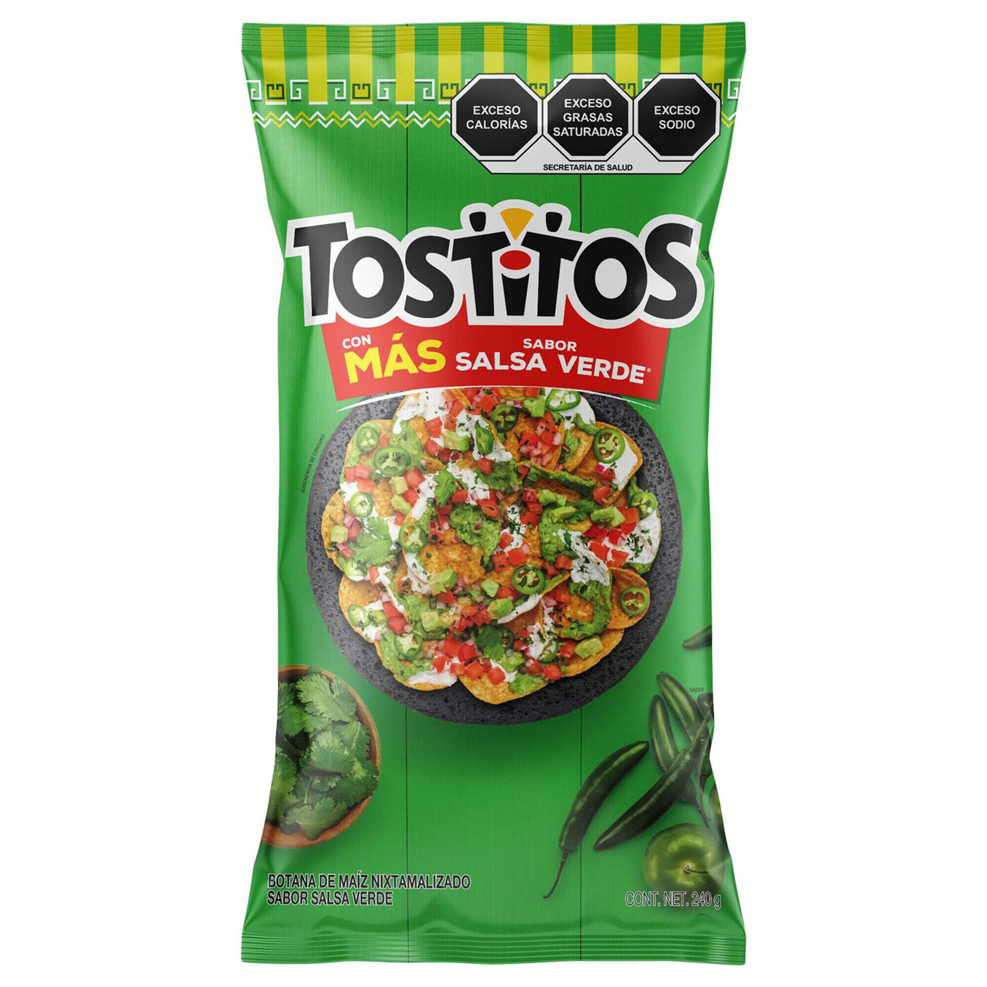 Botana Sabritas Tostitos Papas Salsa Verde 240 Gr - 7 Eleven | Grupo Iconn