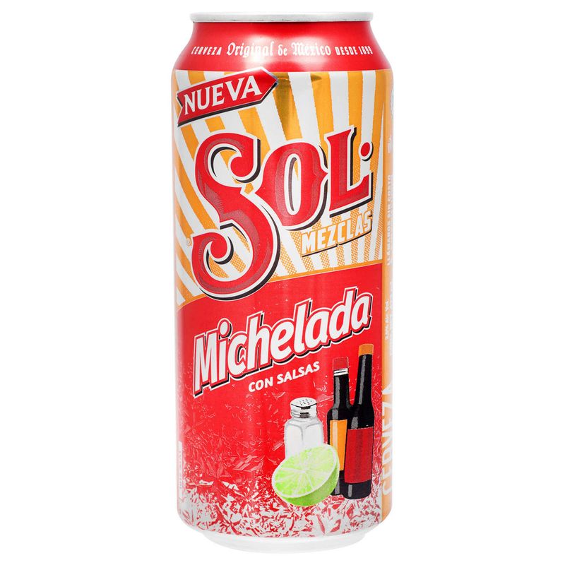 Cerveza Sol Michelada 473 Ml - 7 Eleven | Grupo Iconn