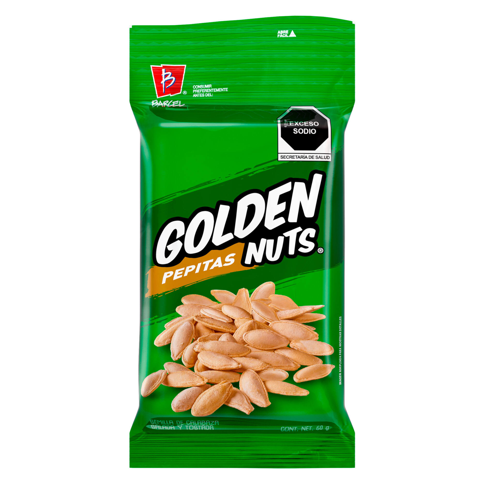 Botana Barcel Golden Pepitas 60 Gr - 7 Eleven | Grupo Iconn