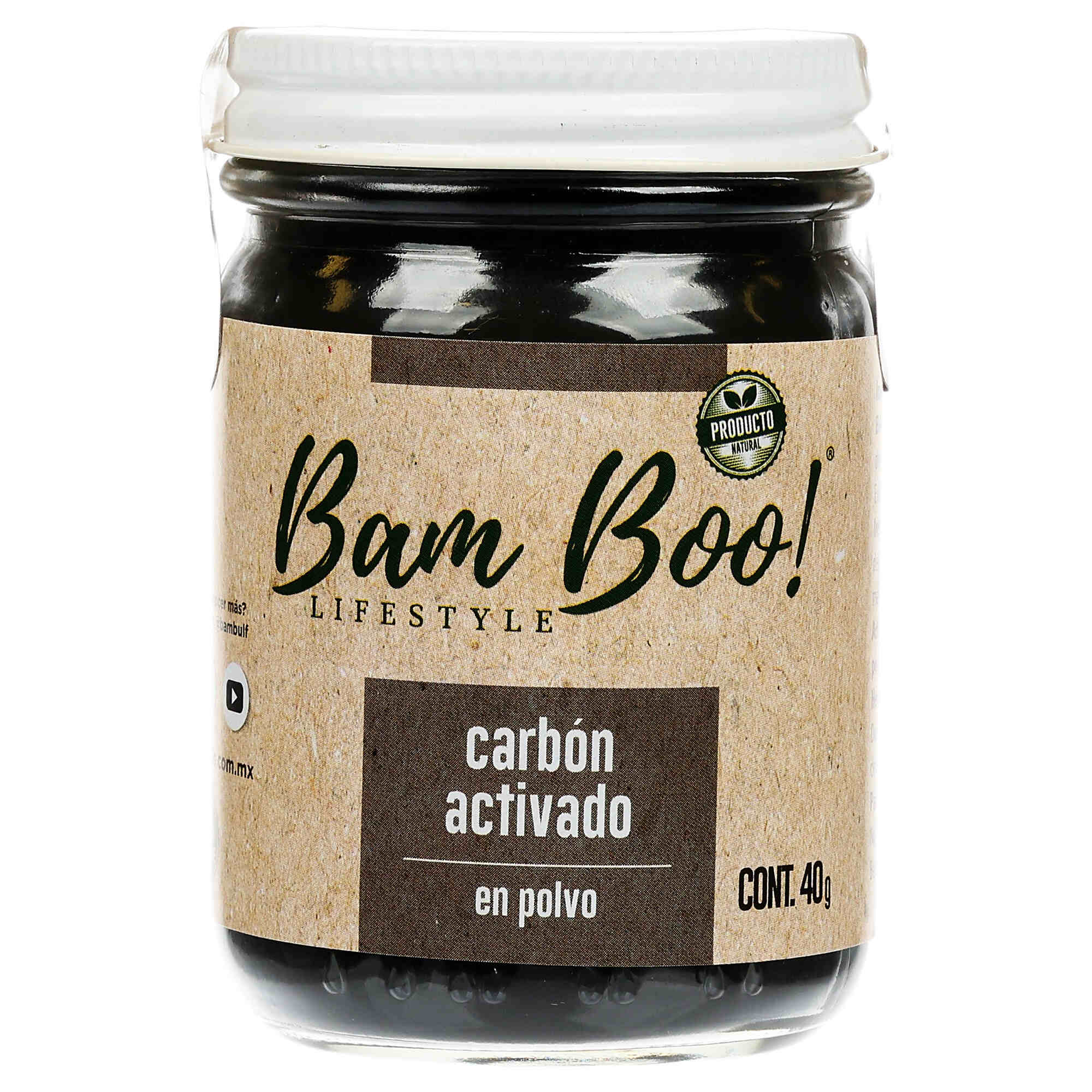 Bam Boo Carbon Activado En Polvo 40 G - 7 Eleven | Grupo Iconn