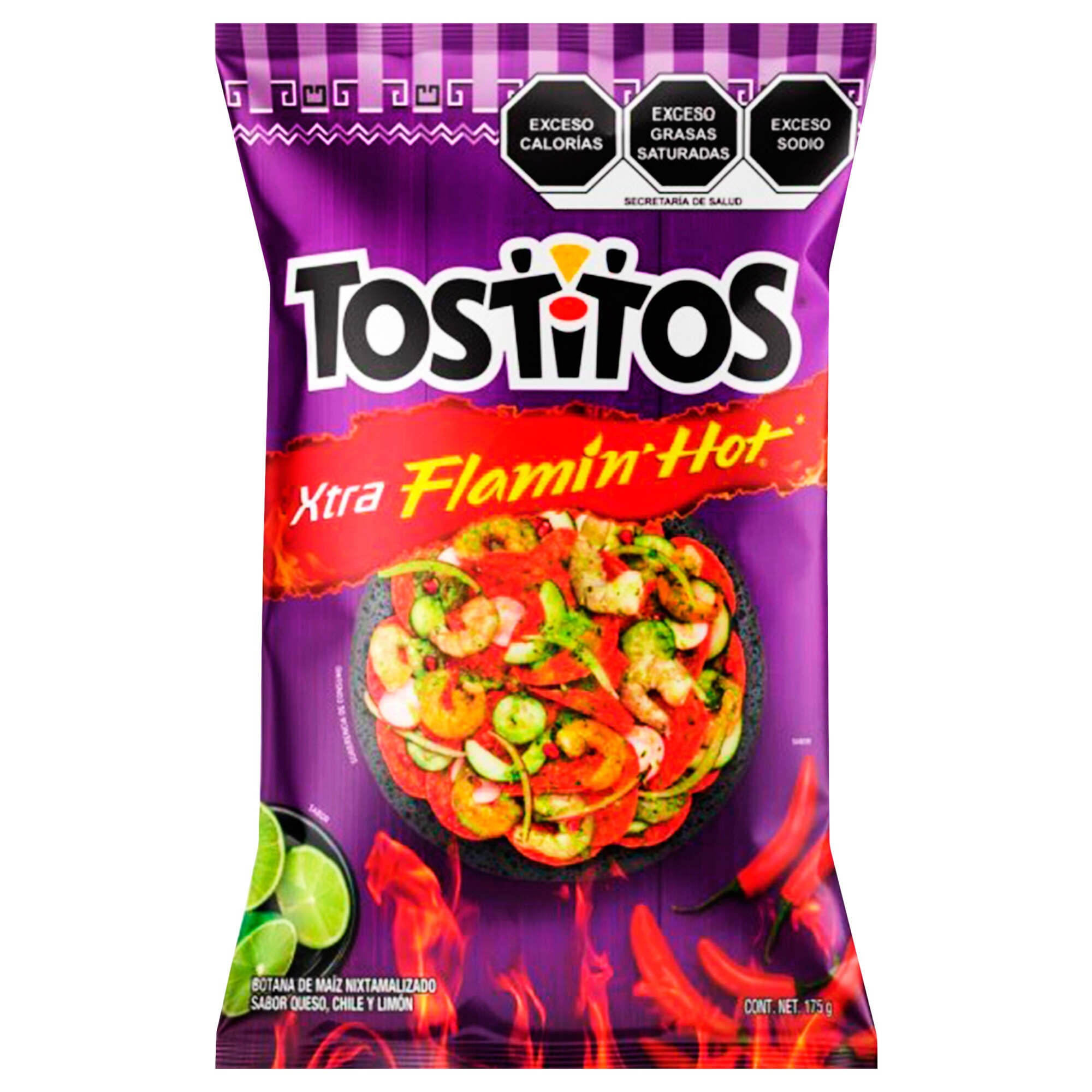 Botana Sabritas Tostitos Xtra Flamin Hot 175 Gr - 7 Eleven | Grupo Iconn