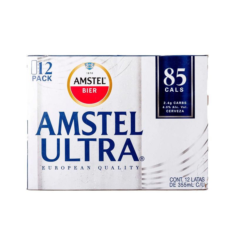 Cerveza Amstel Ultra 12 Pack Lata 355 Ml - 7 Eleven | Grupo Iconn