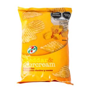 7 Select Papas Onduladas Ques 70.8G