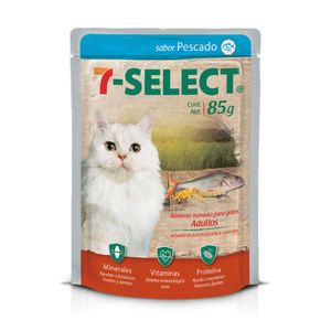 Alimento Húmedo para Gato Adulto 7-Select Sabor Pescado 100 G